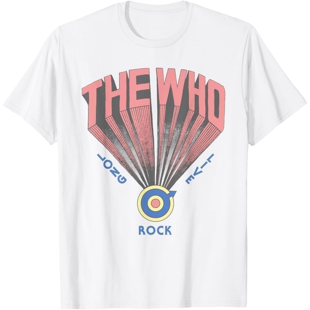 The Who Long Live Rock Tshirt Classic Retro Unisex Tshirt